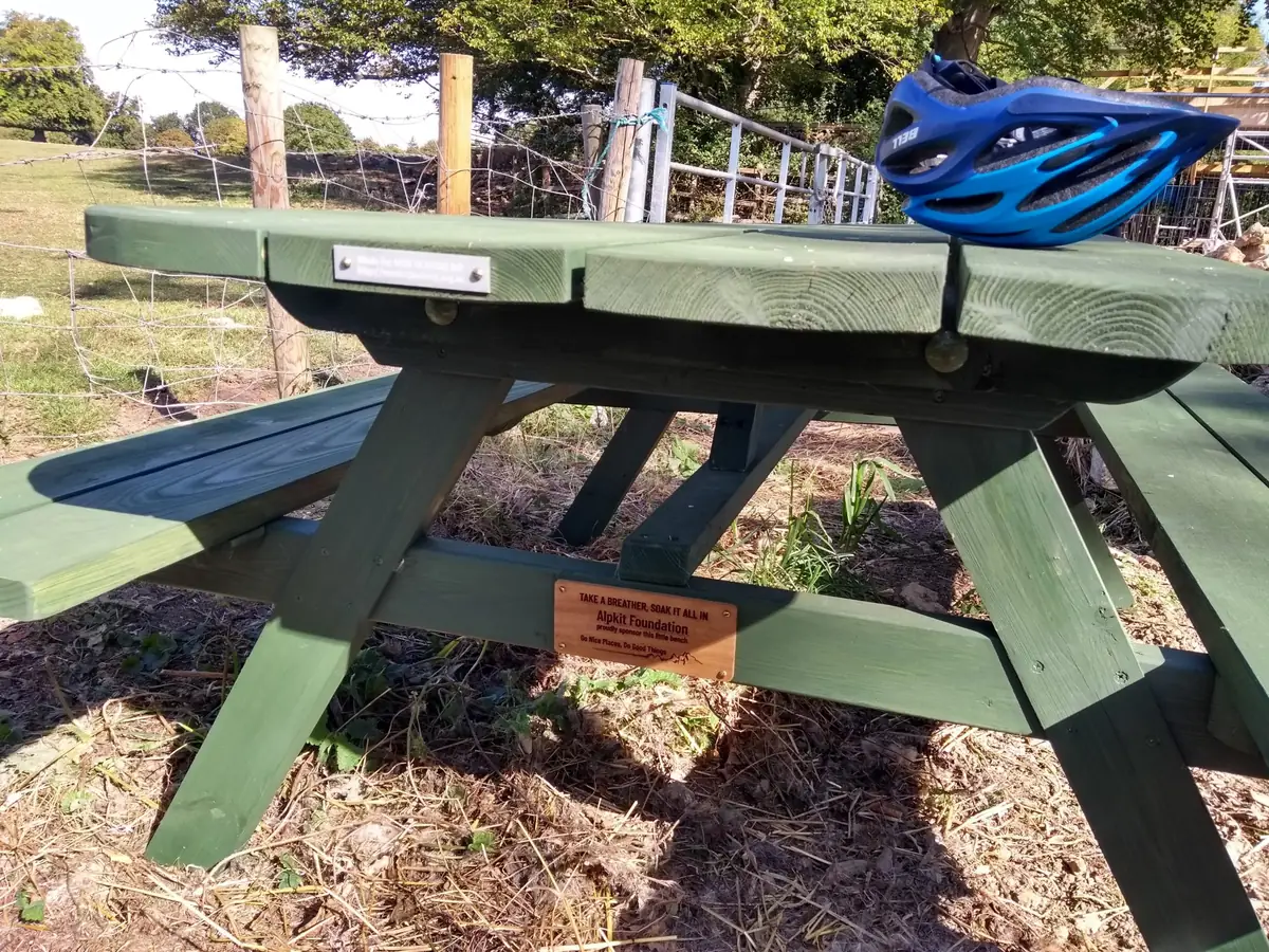 Buckingham Canal Society Picnic Table
